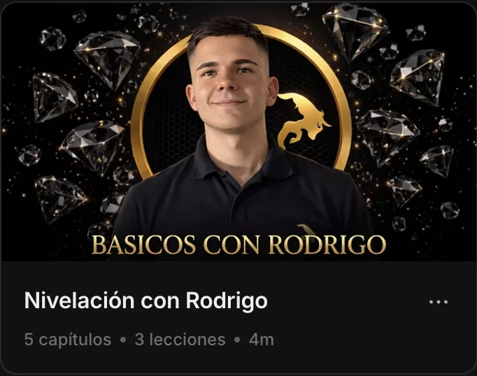 Módulo Básicos con Rodrigo en Whop